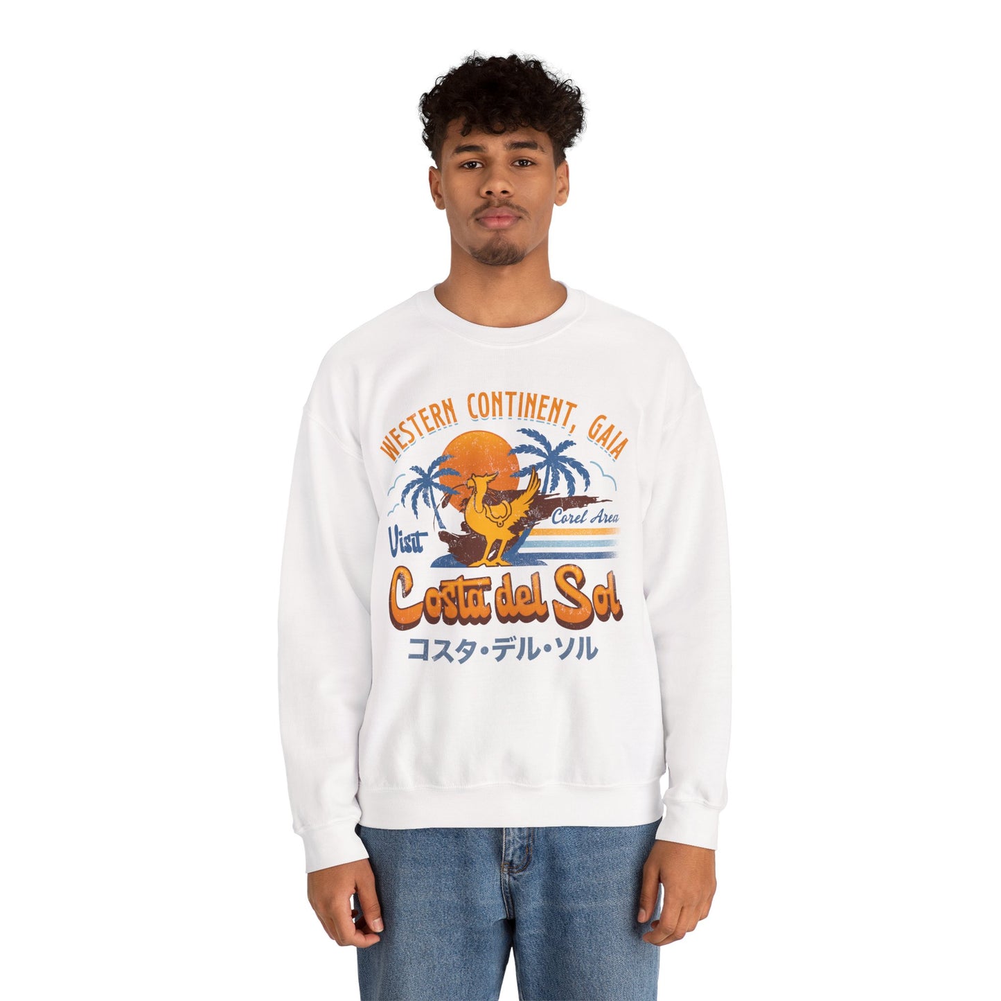 Costa Del Sol Vintage Unisex Crewneck Sweatshirt