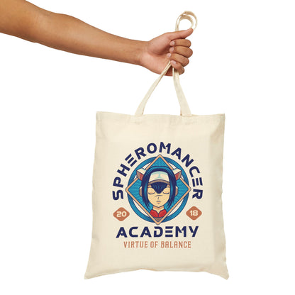 True Spheromancer Academy Canvas Tote Bag