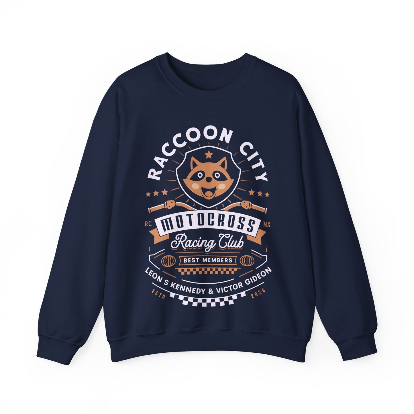 Raccoon City Racing Club Crewneck Sweatshirt