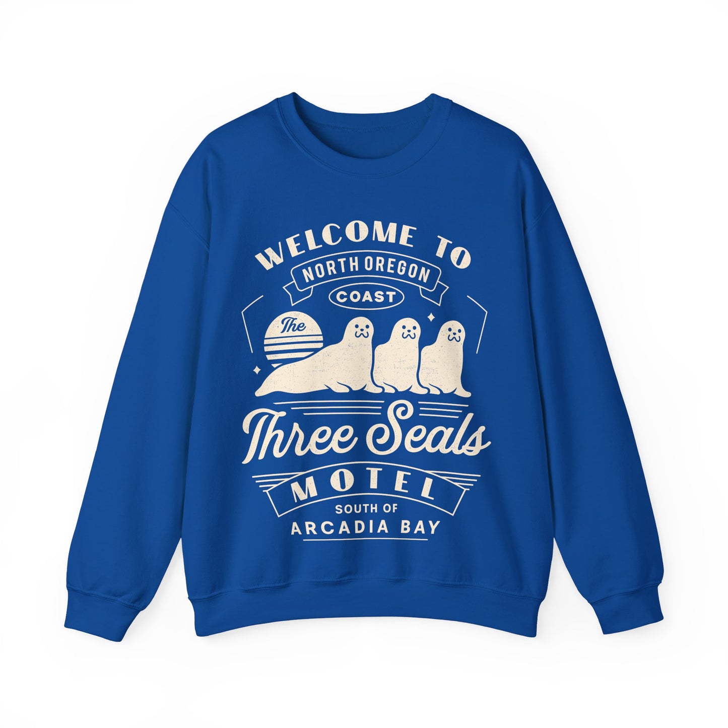 Three Seals Motel Emblem Unisex Crewneck Sweatshirt