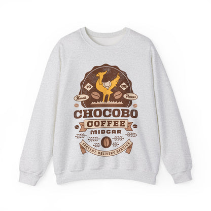 Chocobo Coffee Vintage Unisex Crewneck Sweatshirt
