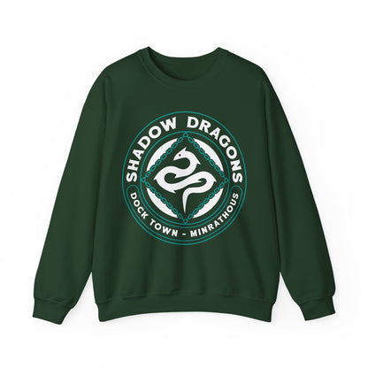 Minrathous Shadow Dragons Emblem Unisex Crewneck Sweatshirt
