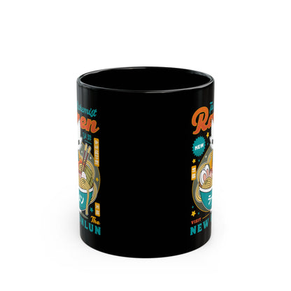 The Mysterious Alchemist Ramen Black Mug