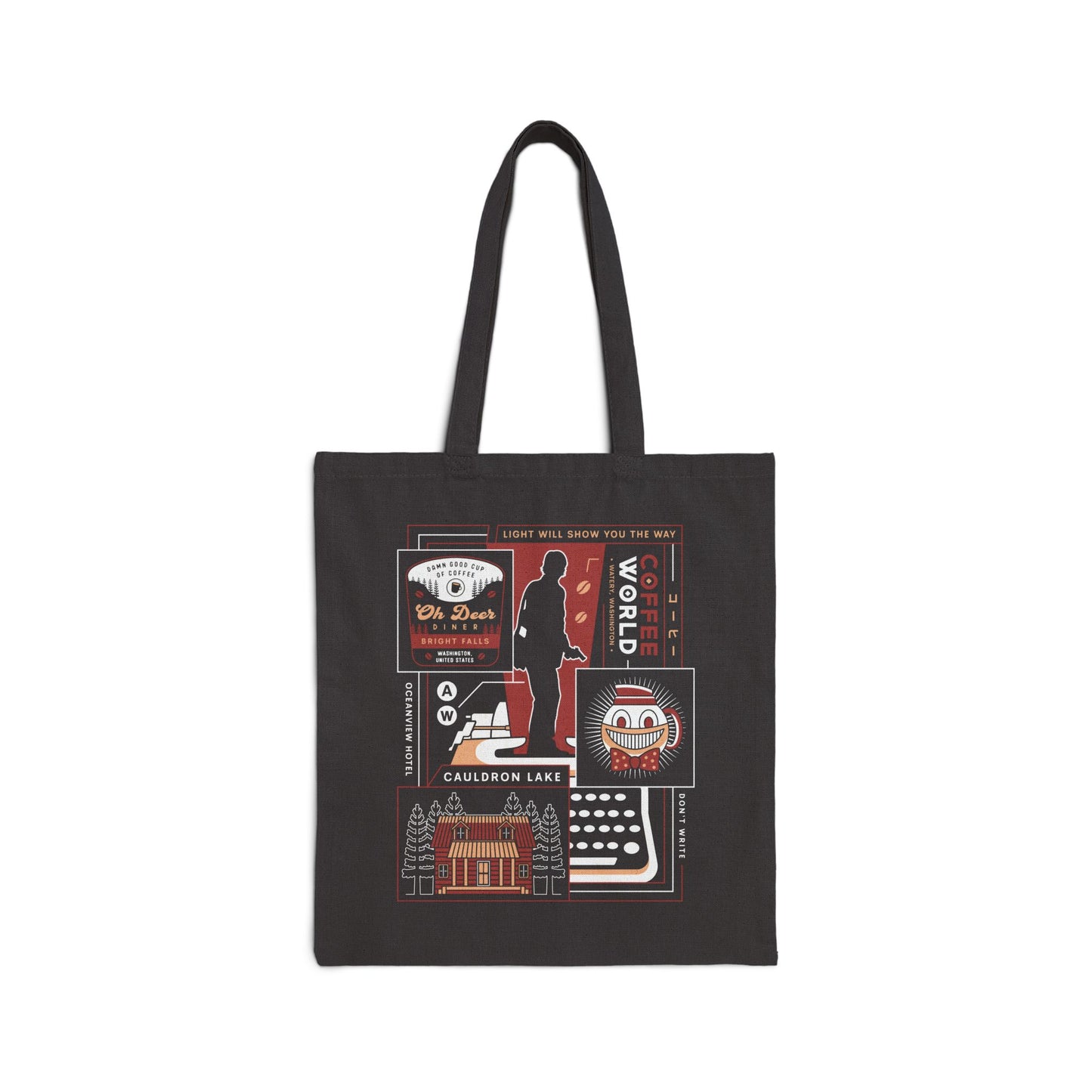 Dont Write Aesthetic Tote Bag