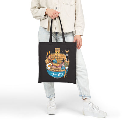 Erdrea Monsters Ramen Grunge Tote Bag