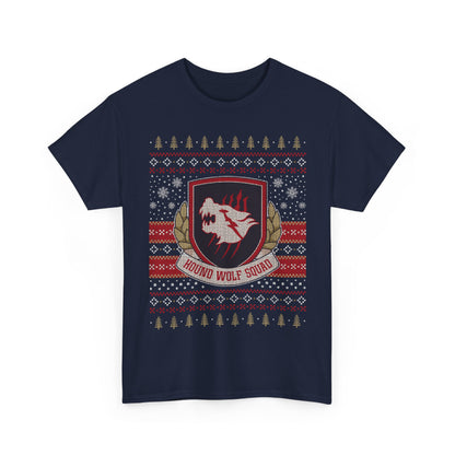 Hound Wolf Squad Christmas Unisex T-Shirt