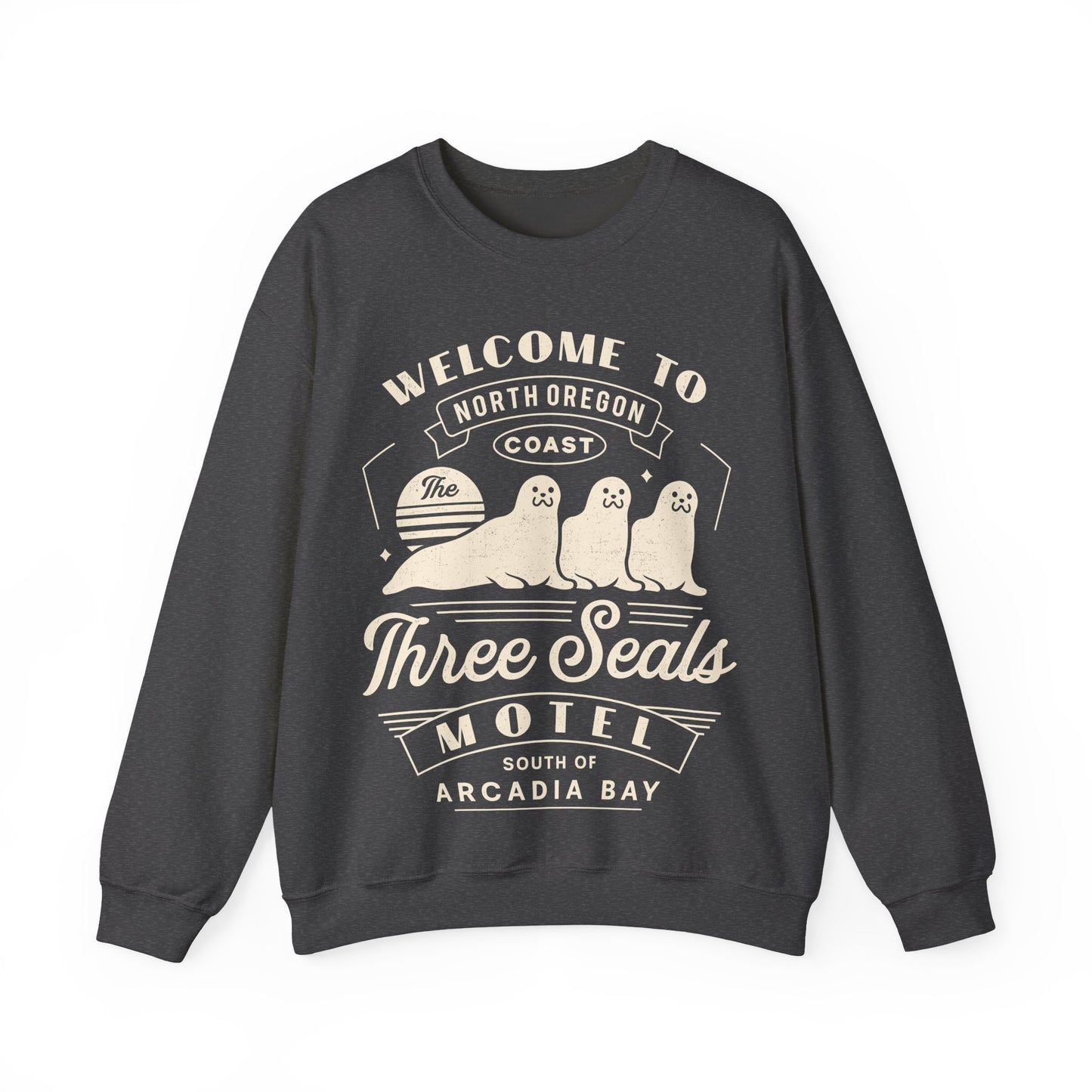 Three Seals Motel Emblem Unisex Crewneck Sweatshirt