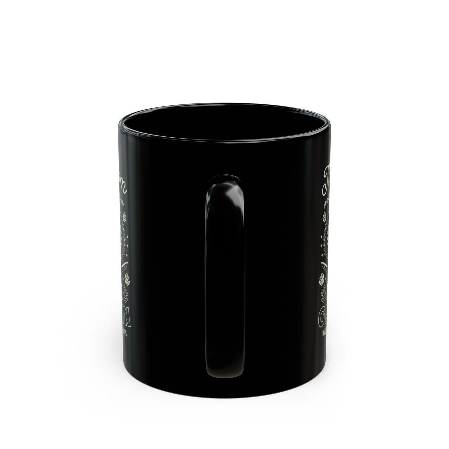 Mount Massive Asylum Groom Black Mug