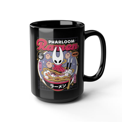 Pharloom Ramen Aesthetic Black Mug