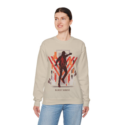 Paranatural Oldest House Building Crewneck Sweatshirt