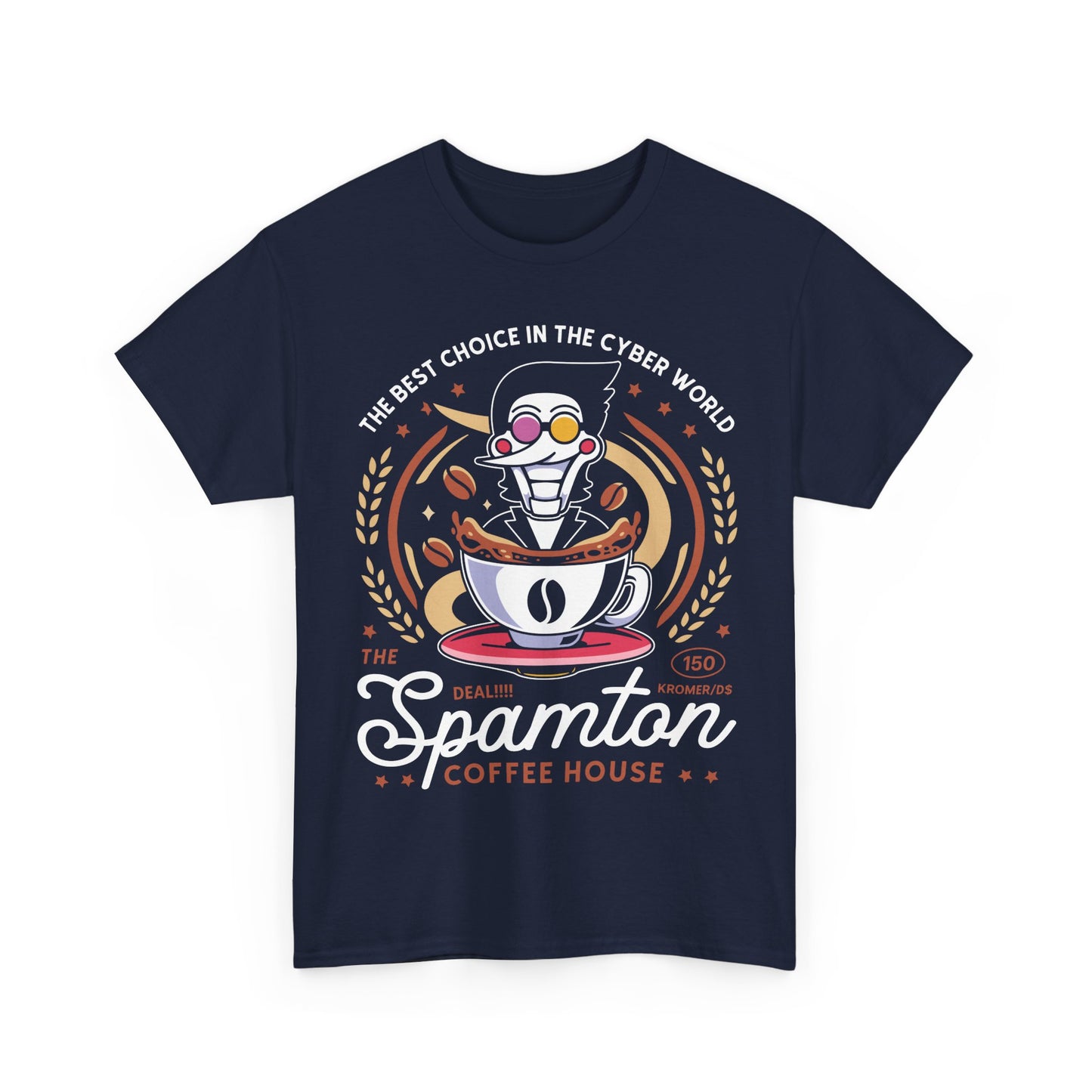 Spamton Coffee Emblem Unisex T-Shirt