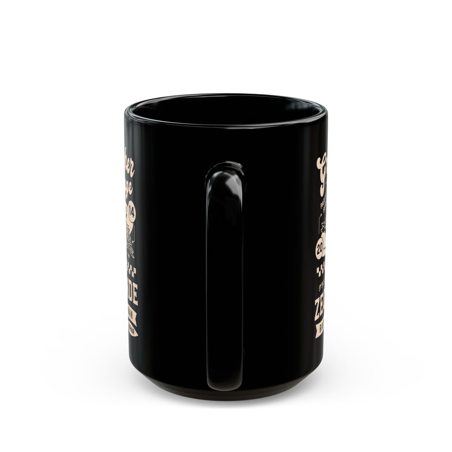 Zegagrande Garage Black Mug