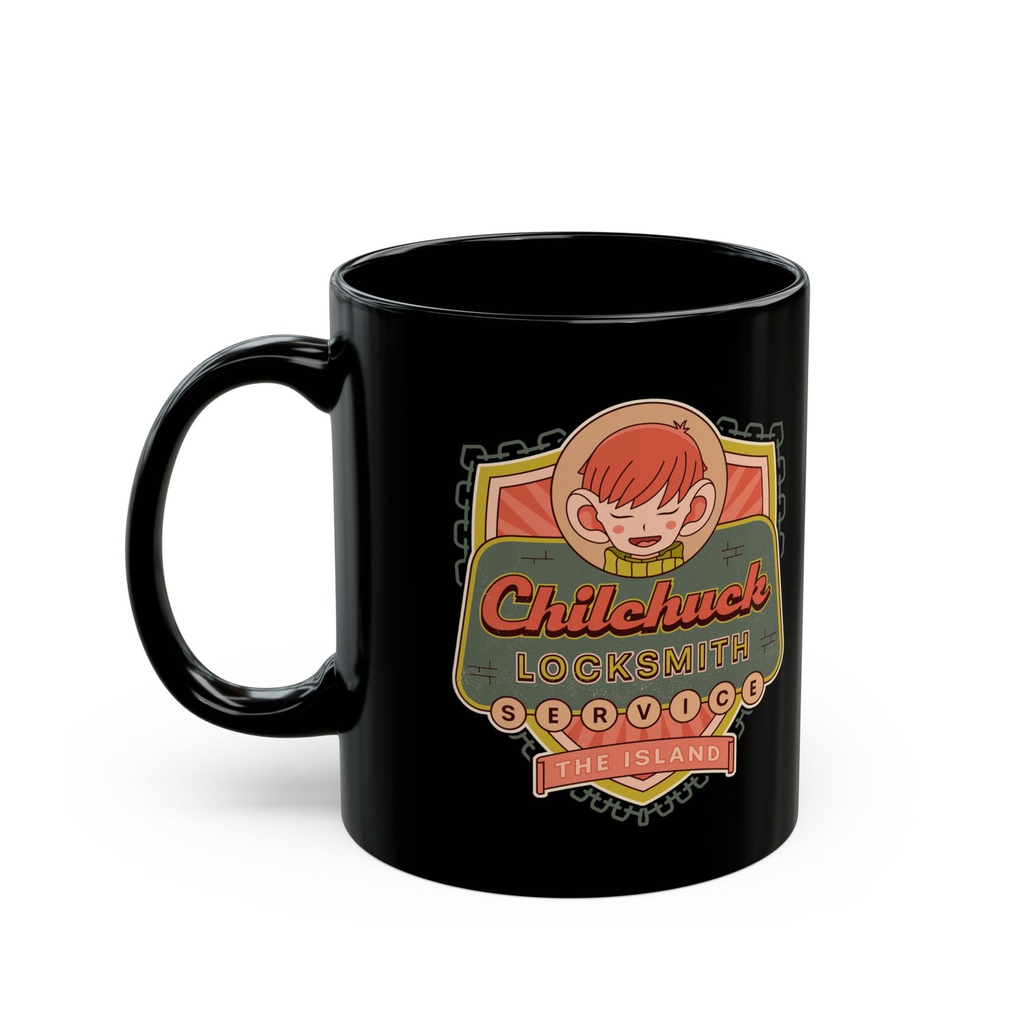 Chilchuck Locksmith Service Black Mug
