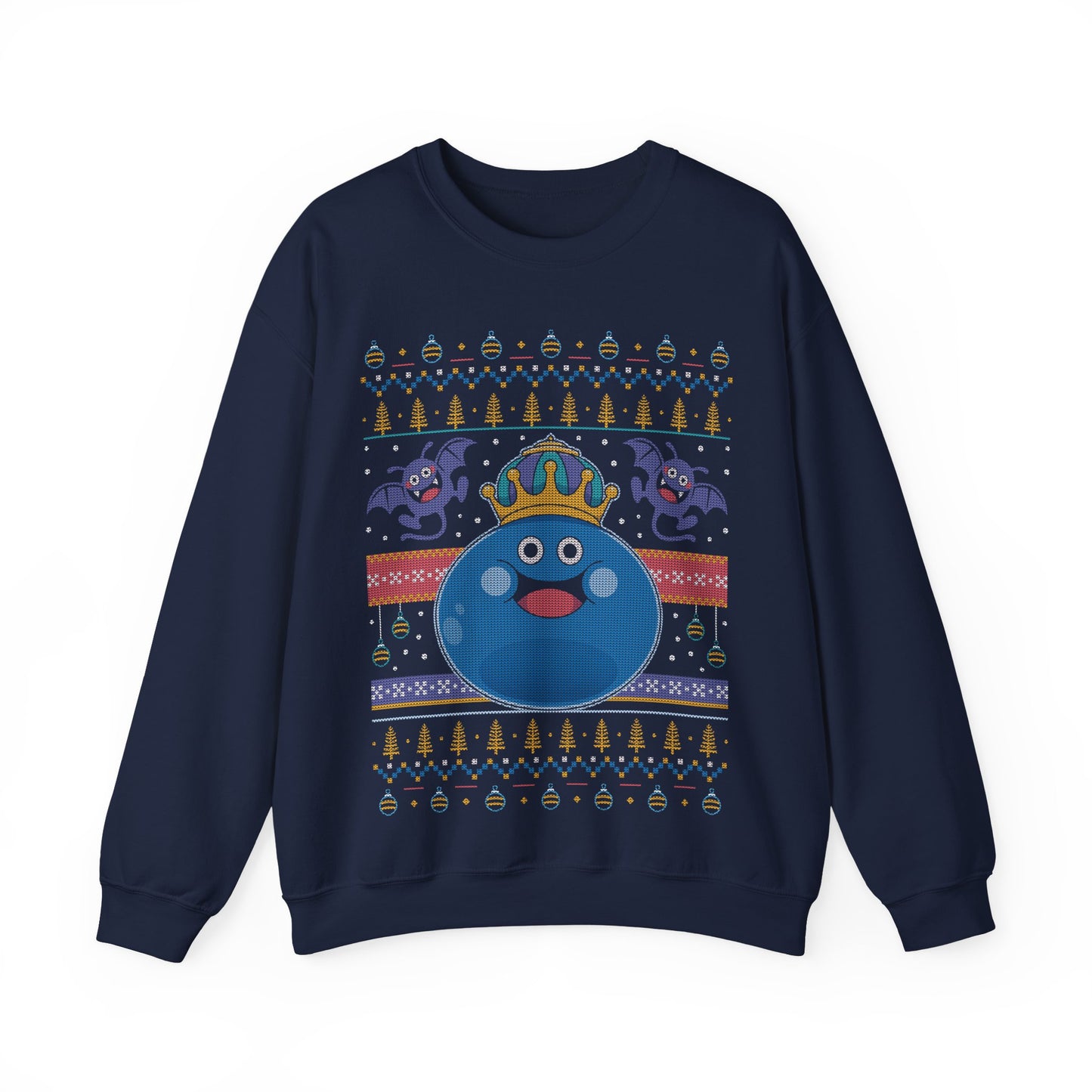 King Slime Ugly Sweater Unisex Crewneck Sweatshirt