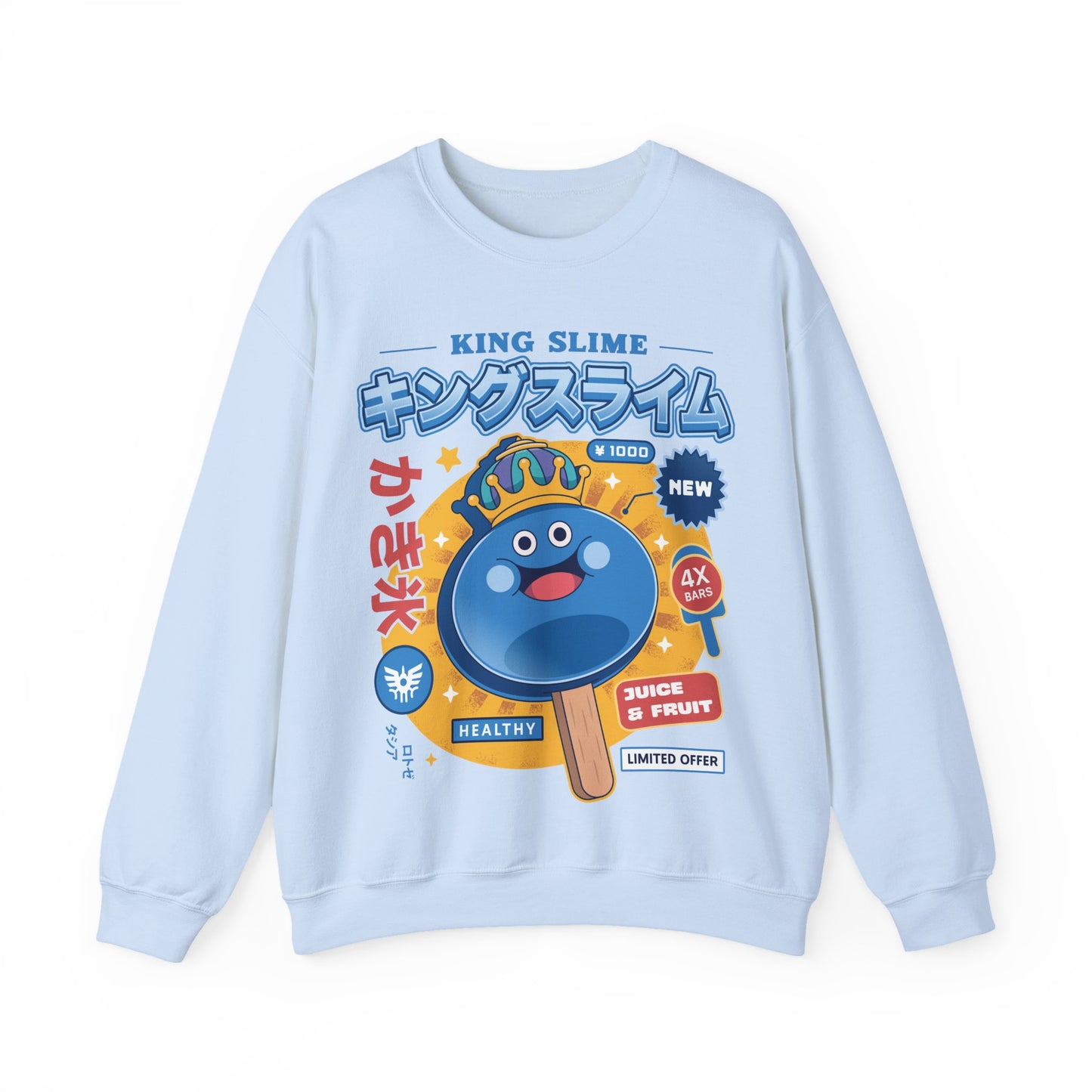 King Slime Ice Cream Crewneck Sweatshirt