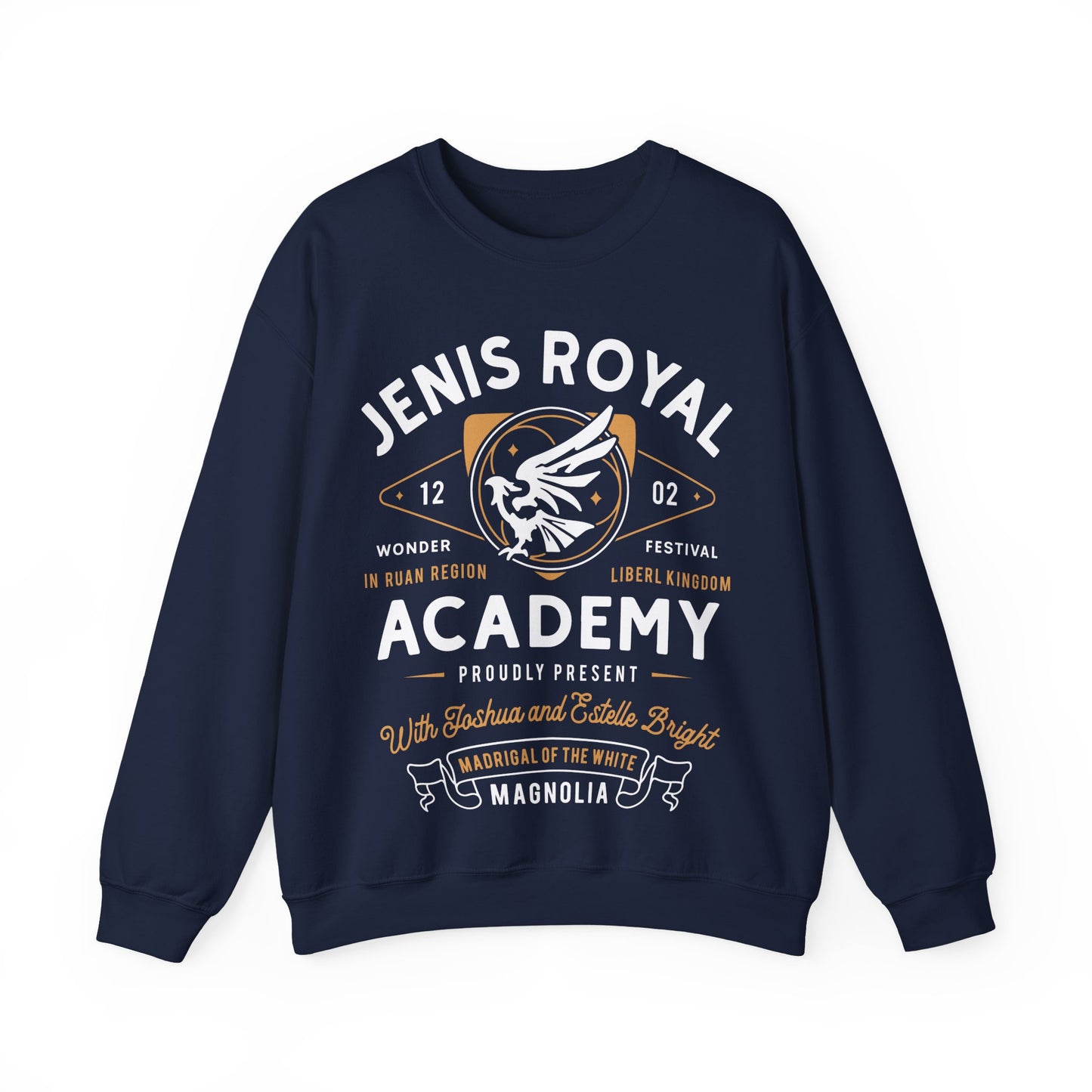 Jenis Royal Academy Emblem Unisex Crewneck Sweatshirt