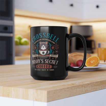 Mishelam Wonderland Coffee Black Mug