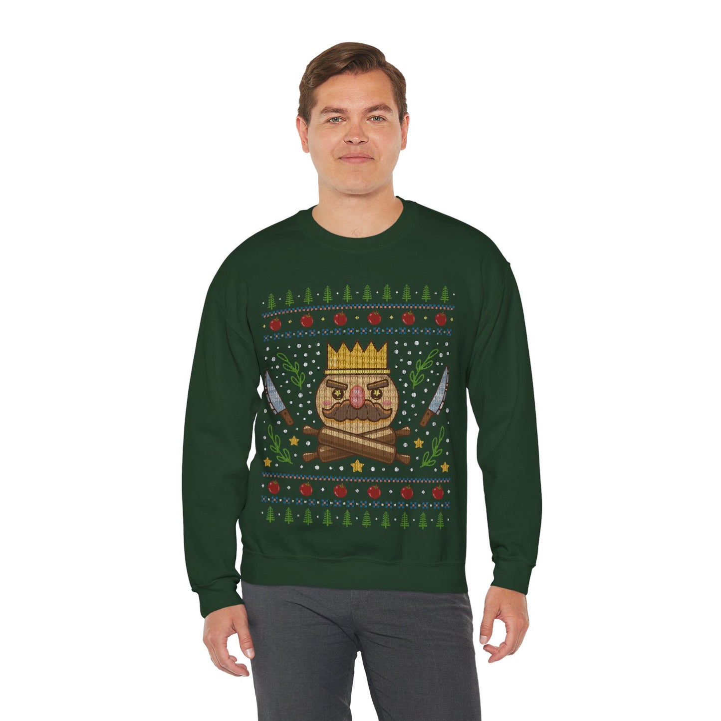 Onion Kingdom Ugly Sweater Unisex Crewneck Sweatshirt