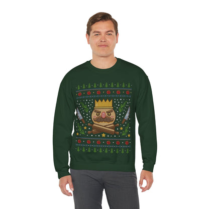 Onion Kingdom Ugly Sweater Unisex Crewneck Sweatshirt