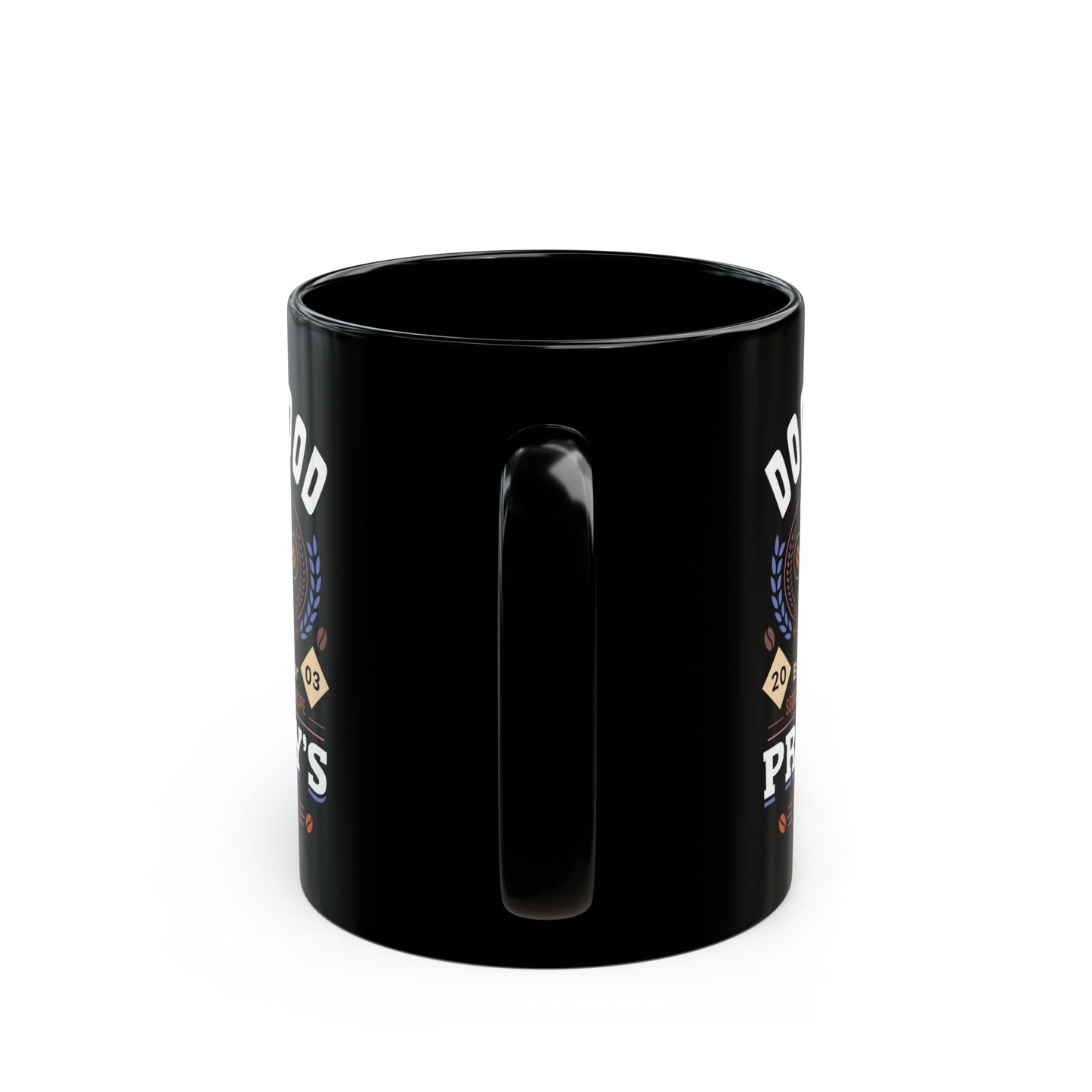 Prinny Dood Coffee Emblem Black Mug