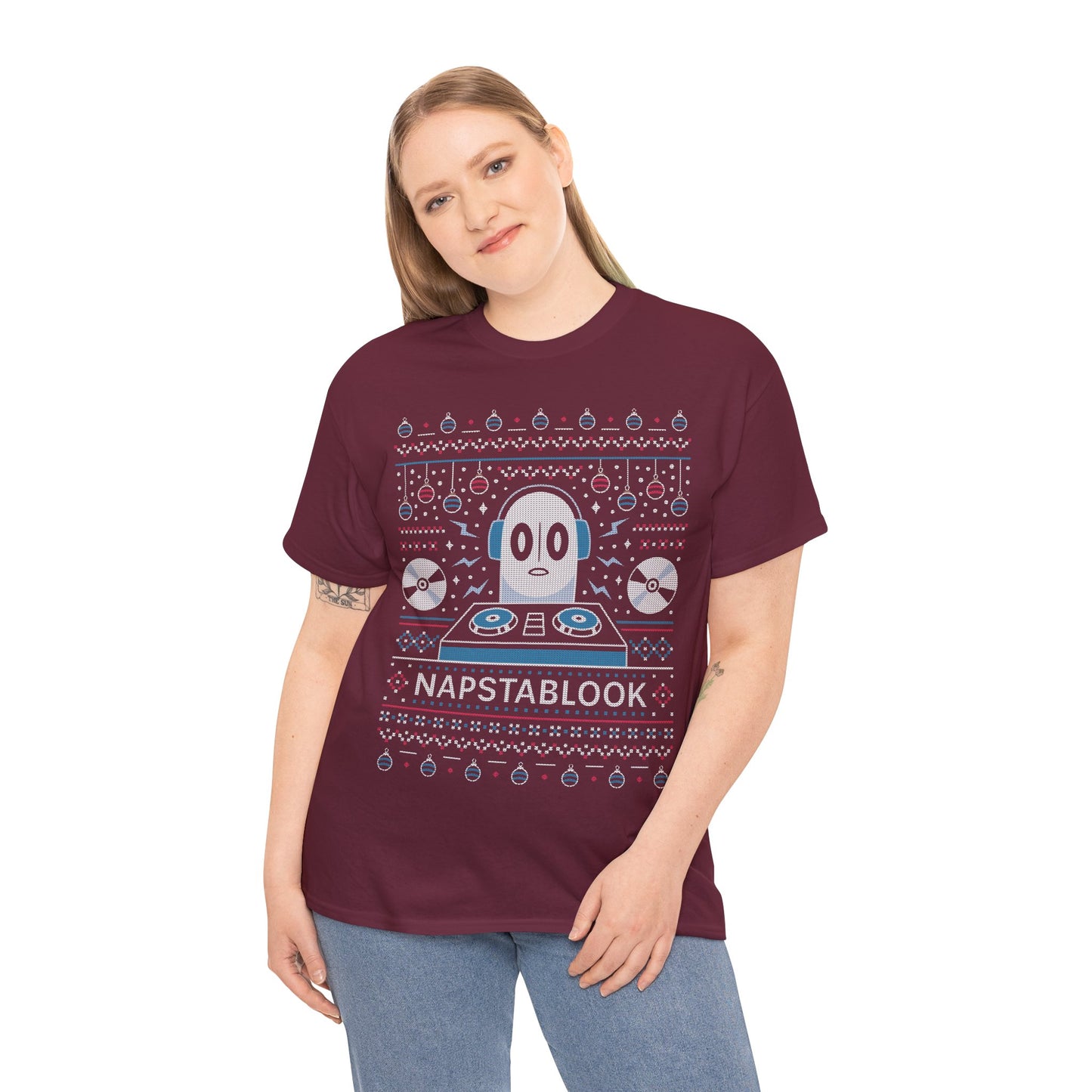 Napstablook Ugly Sweater Unisex T-Shirt