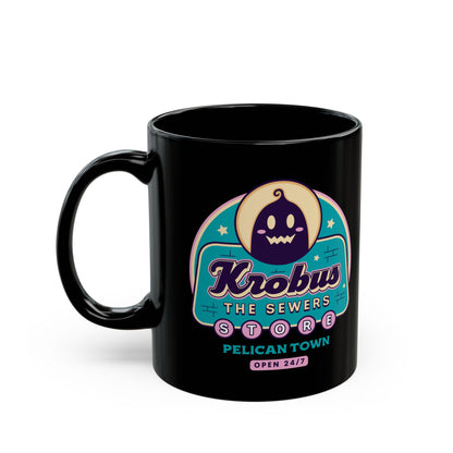Krobus The Sewers Merchant Black Mug
