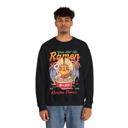 Yian Kut Ku Ramen Vintage Unisex Crewneck Sweatshirt