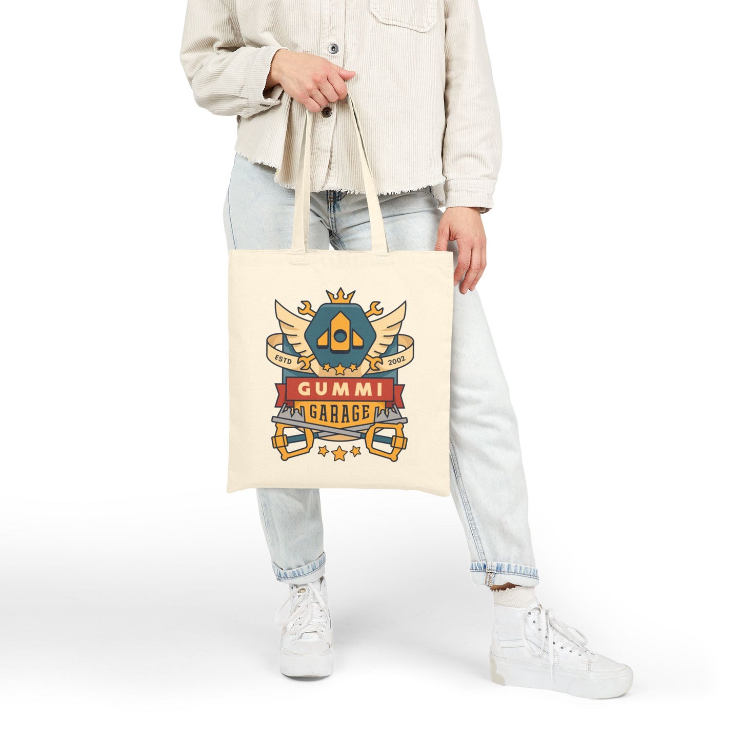 The Gummi Garage Emblem Tote Bag