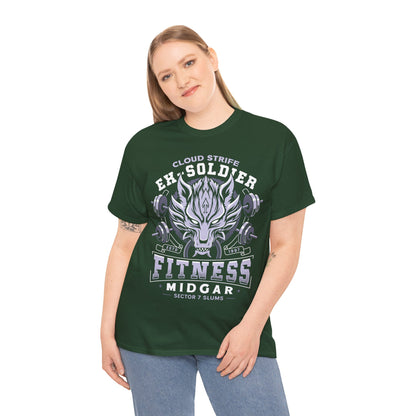 Strife Midgar Fitness Emblem Unisex T-Shirt
