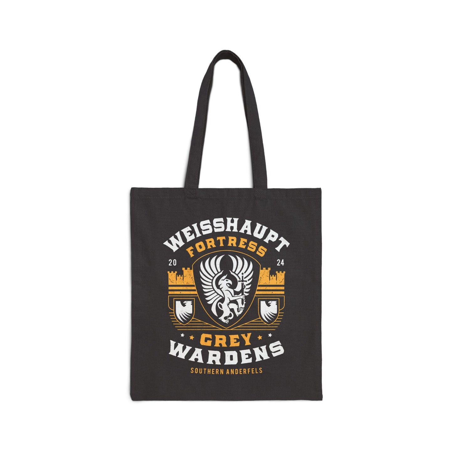 Grey Wardens Fortress Crest Canvas Tote Bag