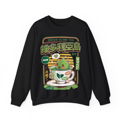 Ramuramu Valley Green Tea Unisex Crewneck Sweatshirt