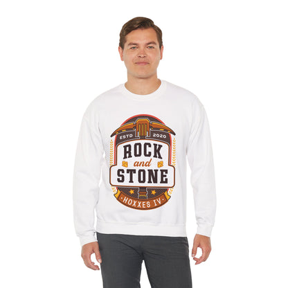 Rock And Stone Emblem Unisex Crewneck Sweatshirt