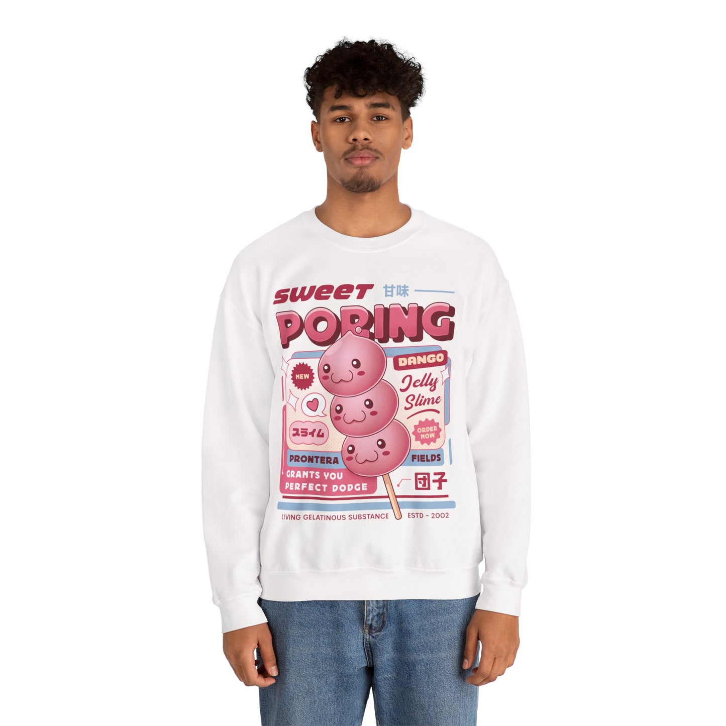 Poring Dango Unisex Crewneck Sweatshirt