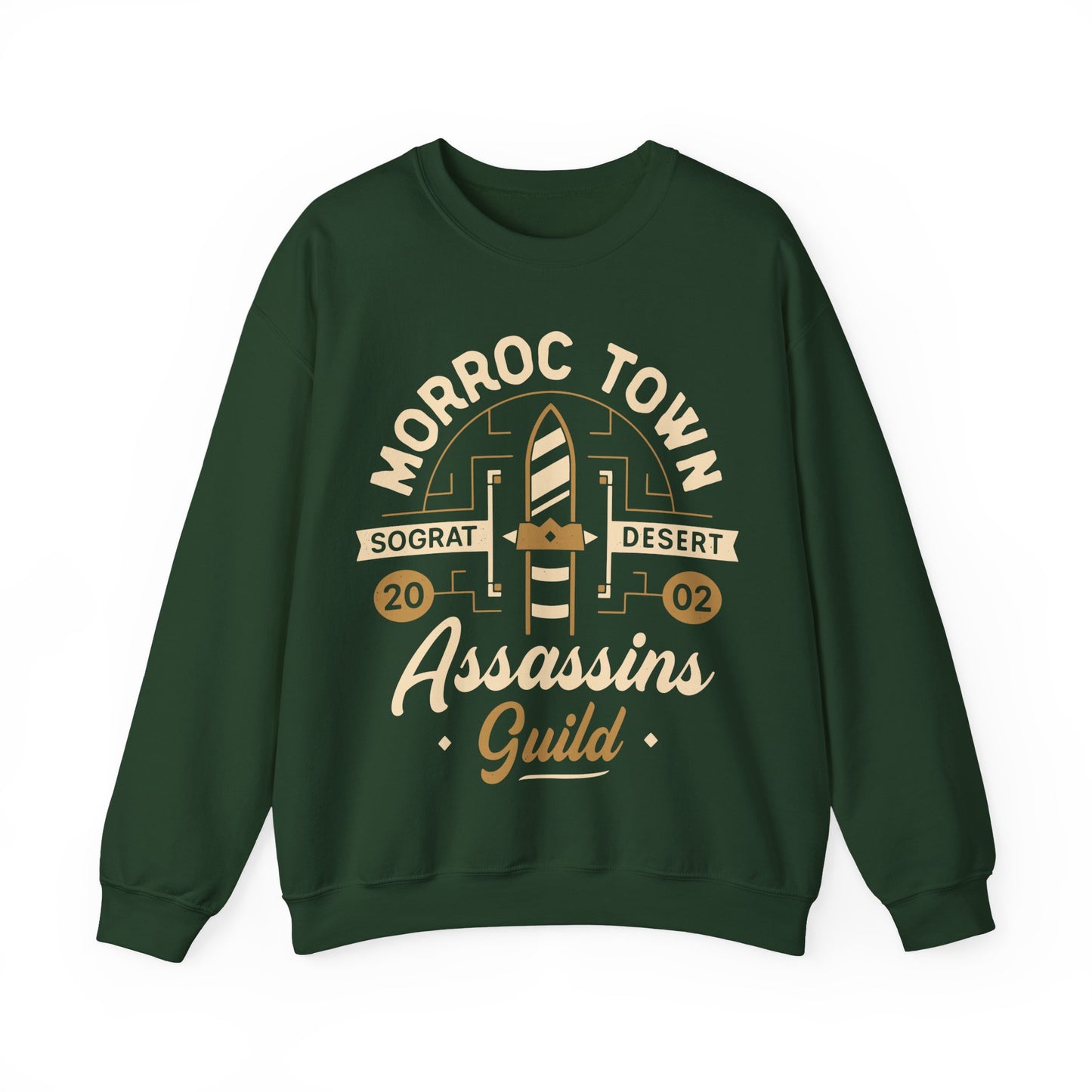 Morroc Oasis Town Guild Unisex Crewneck Sweatshirt