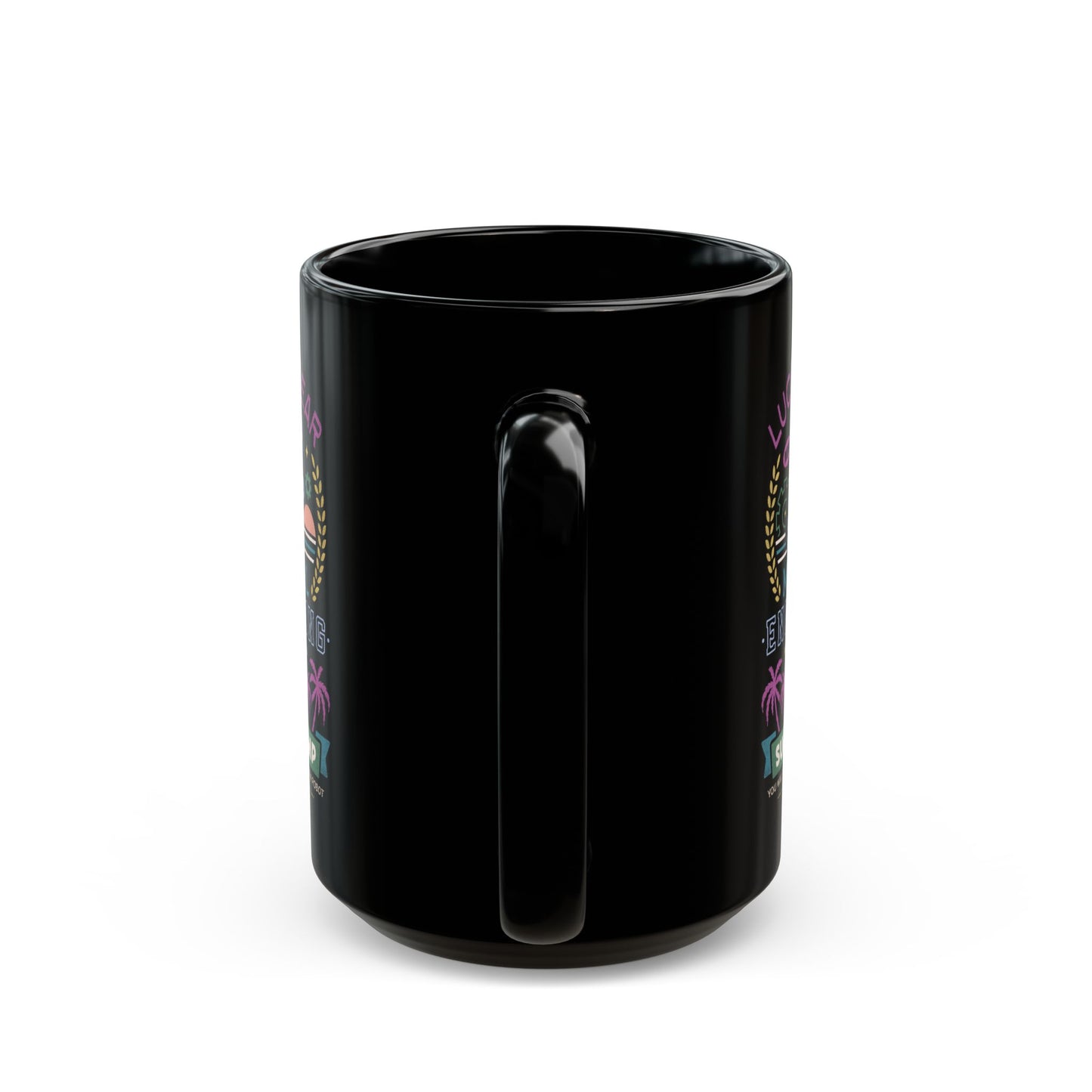 Lucca Ashtear Summer Camp Black Mug