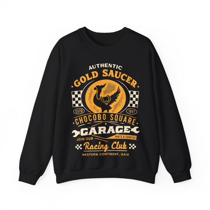 Gold Saucer Garage Vintage Crewneck Sweatshirt