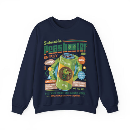 Peashooter Energy Drink Unisex Crewneck Sweatshirt