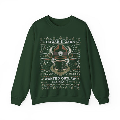 Eufaula Desert Bandit Ugly Sweater Crewneck Sweatshirt