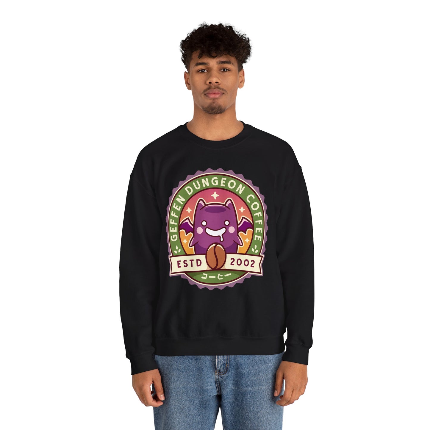 Geffen Dungeon Coffee Unisex Crewneck Sweatshirt