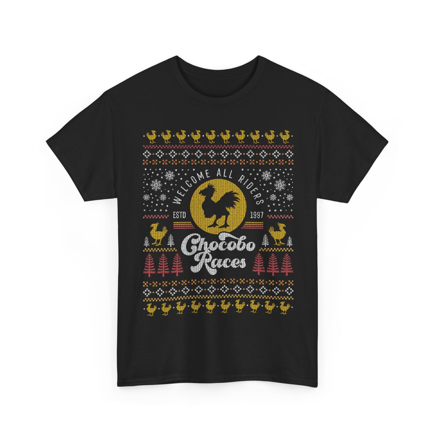 Chocobo Races Ugly Sweater Unisex T-Shirt