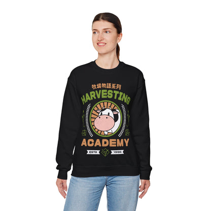 Kawaii Harvesting Academy Unisex Crewneck Sweatshirt