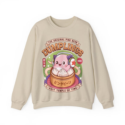 Pink Bean Dumplings Vintage Crewneck Sweatshirt