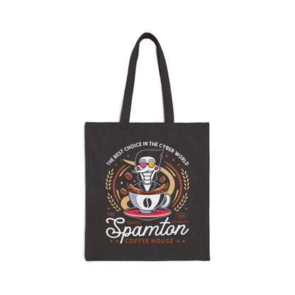 Spamton Coffee Emblem Tote Bag