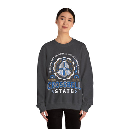 Crossbell State Crest Unisex Crewneck Sweatshirt