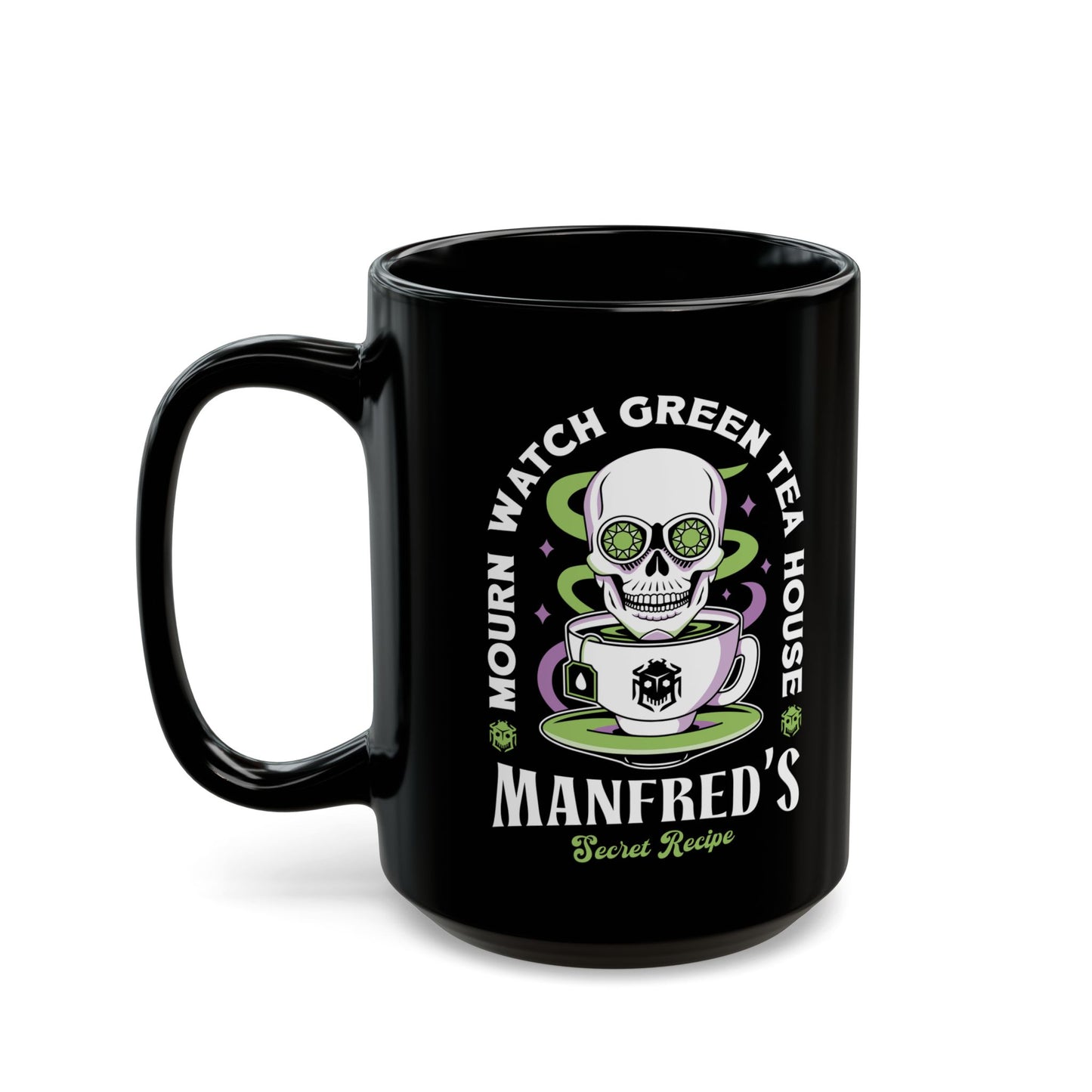 Mourn Watch Green Tea Black Mug