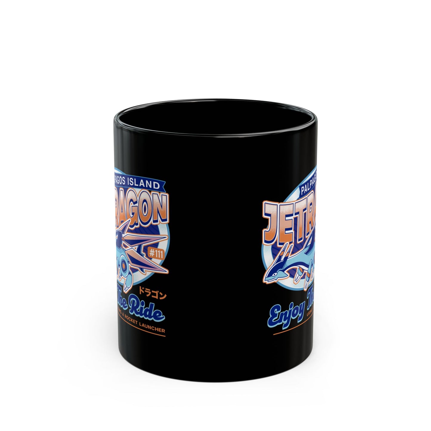 Jetragon Emblem Black Mug