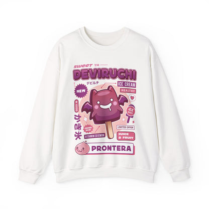 Deviruchi Ice Cream Unisex Crewneck Sweatshirt