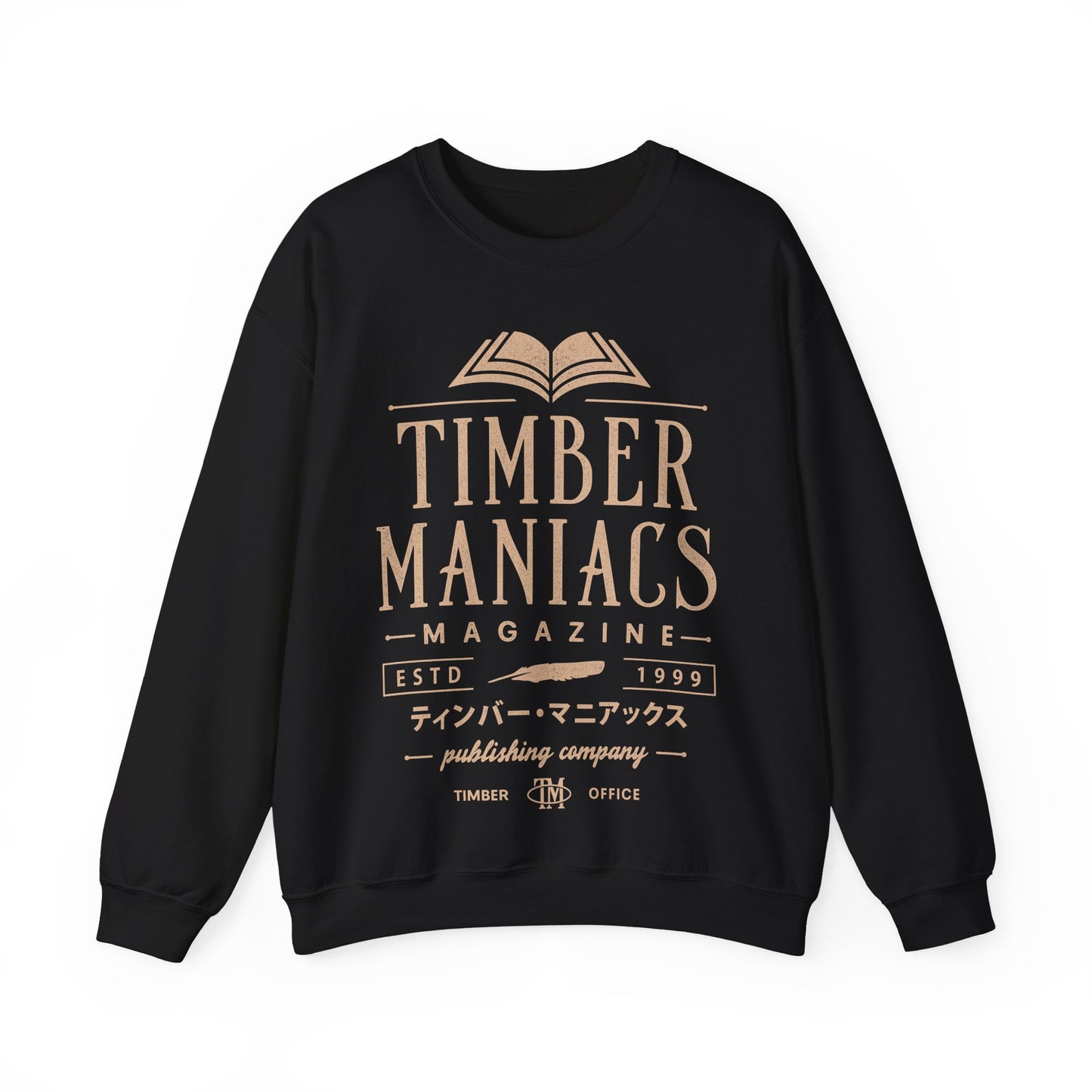 Timber Maniacs Vintage Unisex Crewneck Sweatshirt