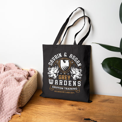 Davrin And Assan Emblem Tote Bag