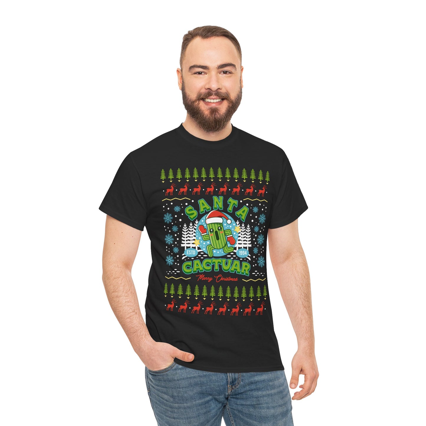 Santa Cactuar Christmas Unisex T-Shirt